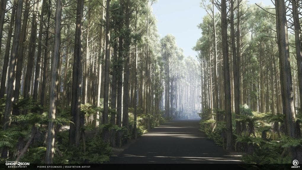 Image from the pre-production phase of Ghost Recon: Breakpoint
